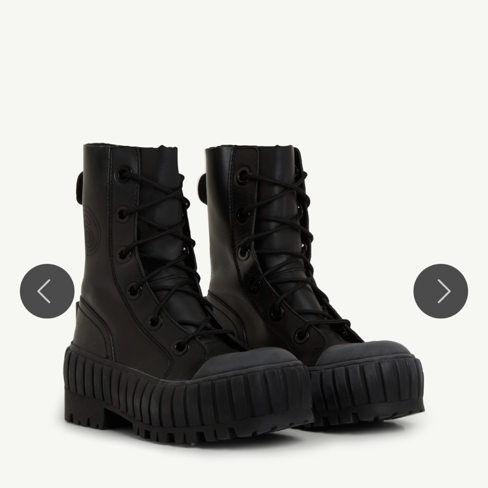 MM6 Lace boots